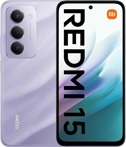 Смартфон Xiaomi Redmi 15 4G 8/256 ГБ, фиолетовый