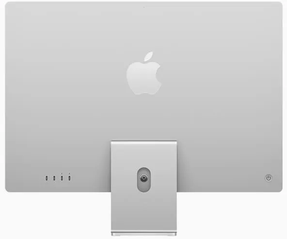 Моноблок Apple iMac 24" Retina 4,5K, M3 (8C CPU, 10C GPU, 2023), 8 ГБ, 256 ГБ SSD, серебристый