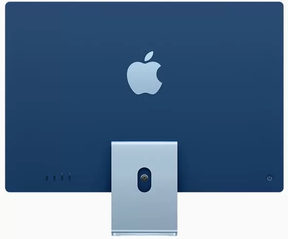 Моноблок Apple iMac 24" Retina 4,5K, M3 (8C CPU, 10C GPU, 2023), 8 ГБ, 256 ГБ SSD, синий