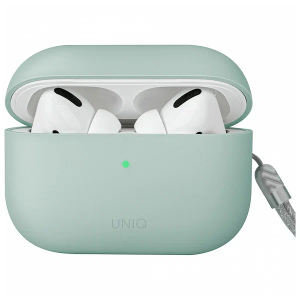 Чехол Uniq для Airpods Pro 2 LINO Liquid silicone, мятный