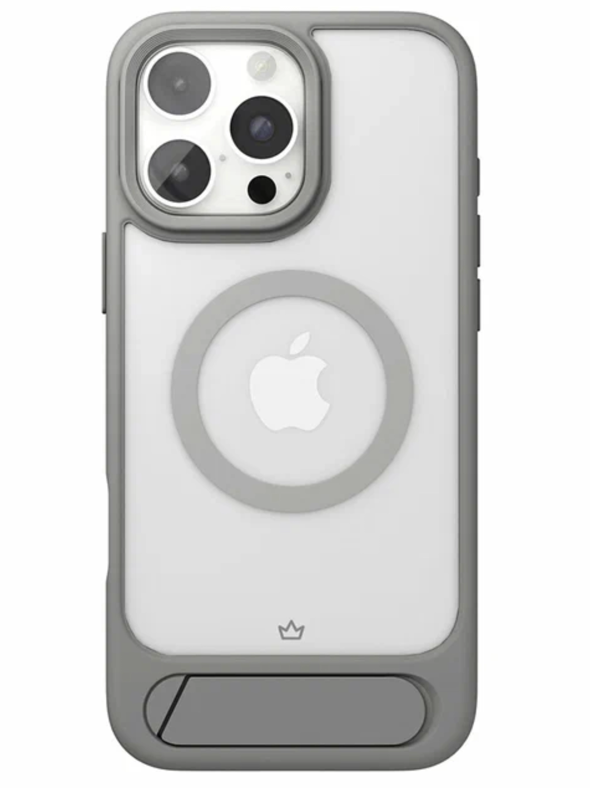 Чехол защитный "vlp" Reels Case c MagSafe для iPhone 16 Pro, серый