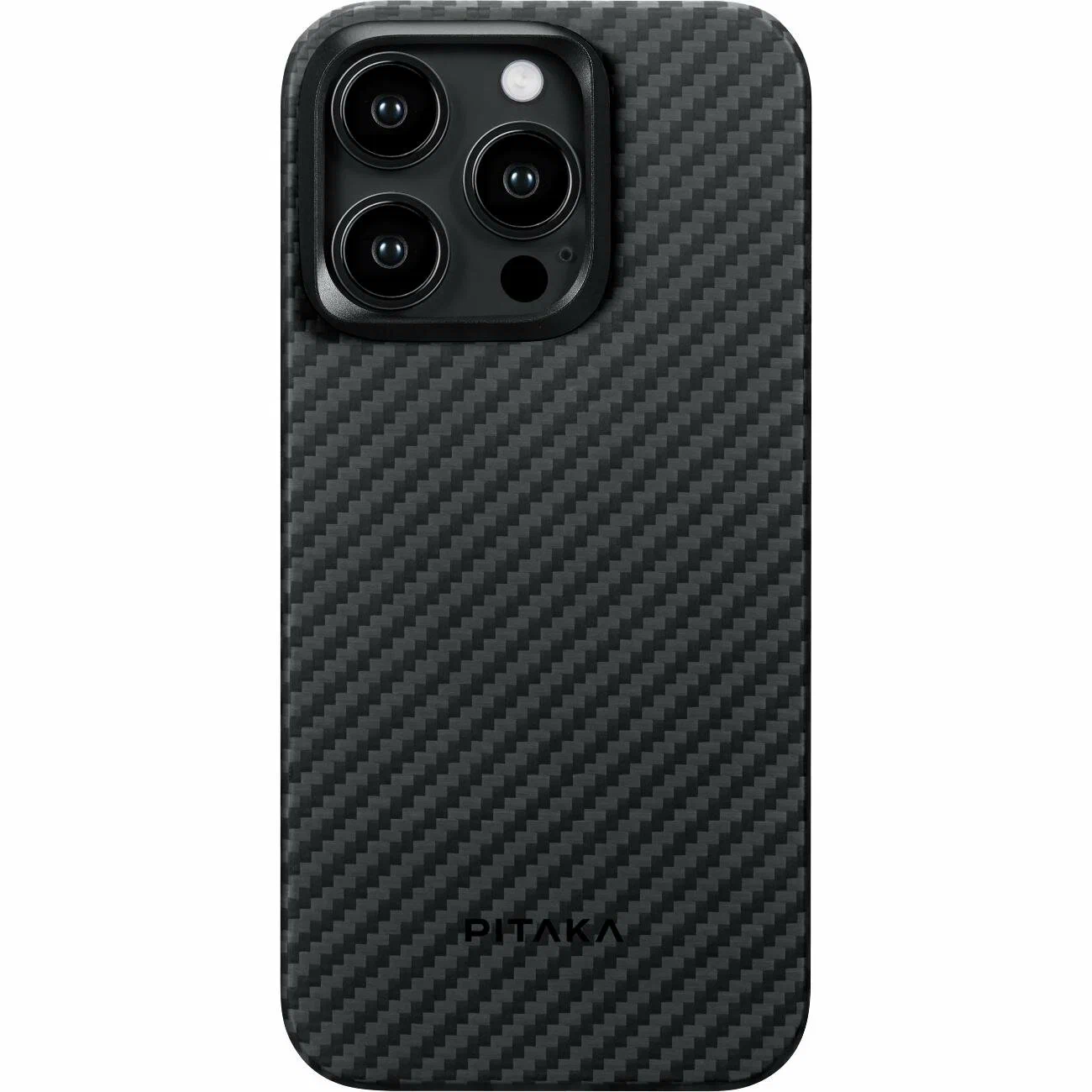 Чехол Pitaka MagEZ Case 4 для iPhone 15 Pro, черно-серый
